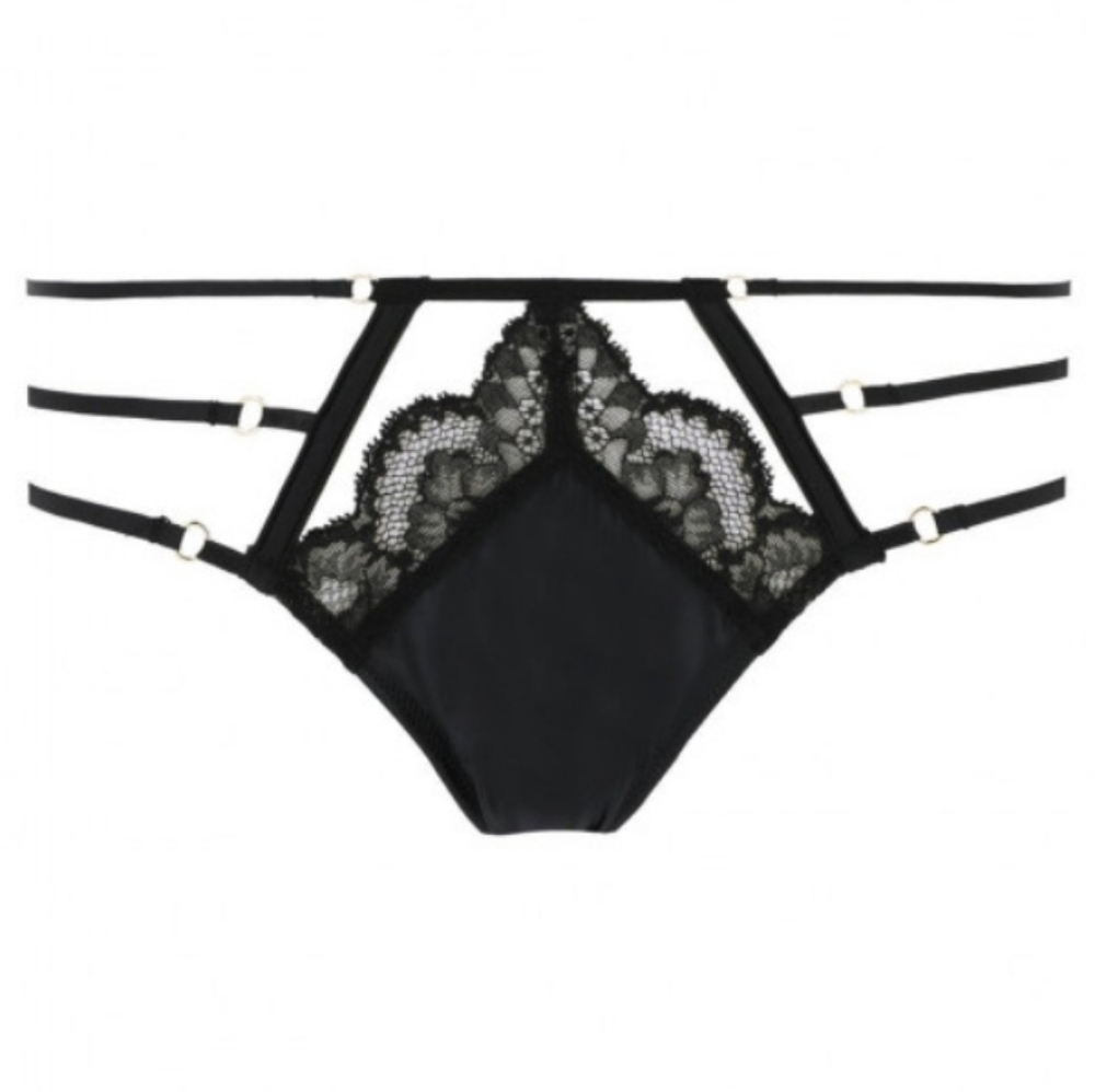 Lise Charmel Lingerie Black Strappy Thong